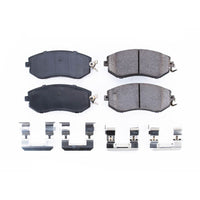 PowerStop Power Stop 13-16 Scion FR-S Front Z17 Evolution Ceramic Brake Pads w/Hardware - Brakes Rotors &