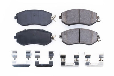 PowerStop Power Stop 13-16 Scion FR-S Front Z17 Evolution Ceramic Brake Pads w/Hardware - Brakes Rotors &