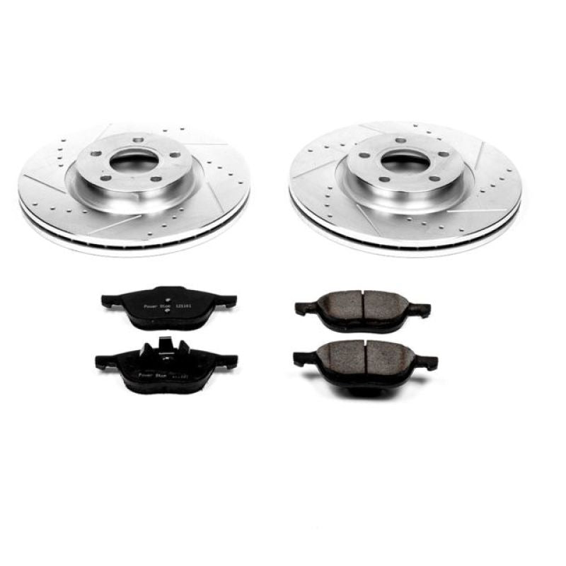 PowerStop Power Stop 13-17 Ford C-Max Front Z23 Evolution Sport Brake Kit - Brakes Rotors & Pads