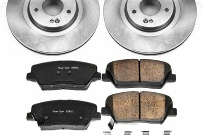 PowerStop Power Stop 13-18 Hyundai Santa Fe Sport Front Autospecialty Brake Kit - Brakes Rotors & Pads