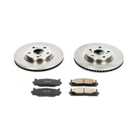 PowerStop Power Stop 13-18 Lexus ES300h Front Autospecialty Brake Kit - Brakes Rotors & Pads