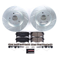 PowerStop Power Stop 13-18 Lexus ES300h Front Z23 Evolution Sport Brake Kit - Brakes Rotors & Pads