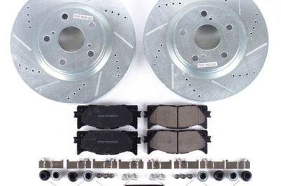 PowerStop Power Stop 13-18 Lexus ES300h Front Z23 Evolution Sport Brake Kit - Brakes Rotors & Pads