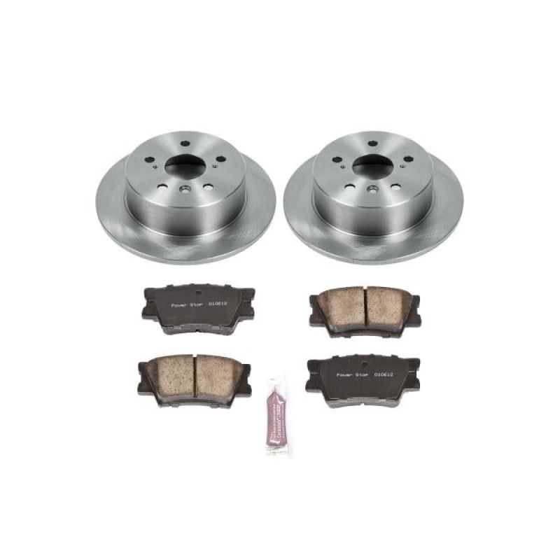 PowerStop Power Stop 13-18 Lexus ES300h Rear Autospecialty Brake Kit - Brakes Rotors & Pads