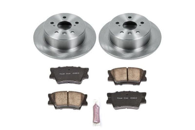 PowerStop Power Stop 13-18 Lexus ES300h Rear Autospecialty Brake Kit - Brakes Rotors & Pads
