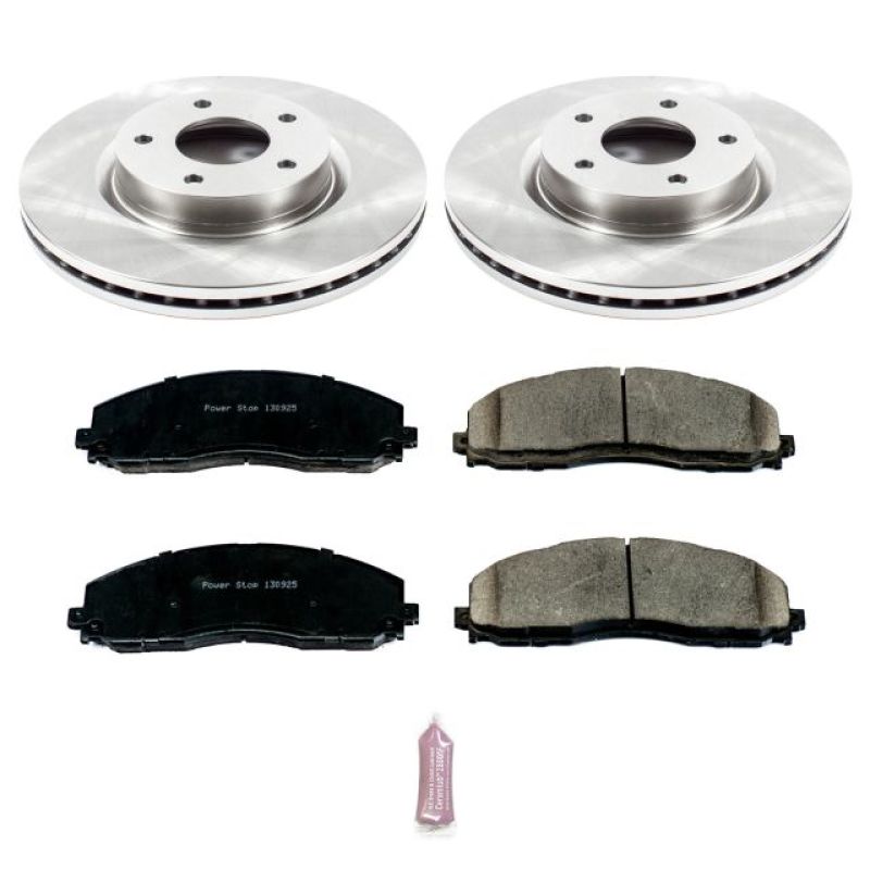 PowerStop Power Stop 13-18 Nissan Altima Front Autospecialty Brake Kit - Brakes Rotors & Pads