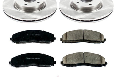 PowerStop Power Stop 13-18 Nissan Altima Front Autospecialty Brake Kit - Brakes Rotors & Pads
