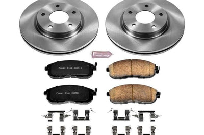 PowerStop Power Stop 13-18 Nissan Sentra Front Autospecialty Brake Kit - Brakes Rotors & Pads