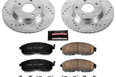 PowerStop Power Stop 13-18 Nissan Sentra Front Z23 Evolution Sport Brake Kit - Brakes Rotors & Pads