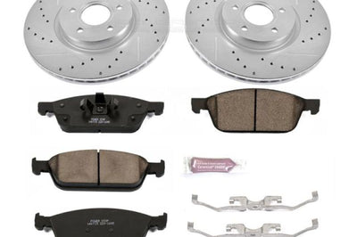 PowerStop Power Stop 13-19 Ford Escape Front Z23 Evolution Sport Brake Kit - Brakes Rotors & Pads