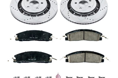 PowerStop Power Stop 13-19 Ford Explorer Front Z23 Evolution Sport Brake Kit - Brakes Rotors & Pads
