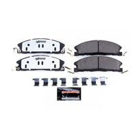 PowerStop Power Stop 13-19 Ford Explorer Front Z36 Truck & Tow Brake Pads w/Hardware - Brakes Rotors