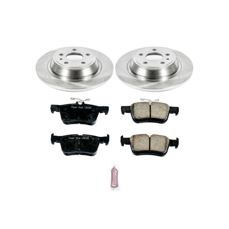 PowerStop Power Stop 13-19 Ford Fusion Rear Autospecialty Brake Kit - Brakes Rotors & Pads