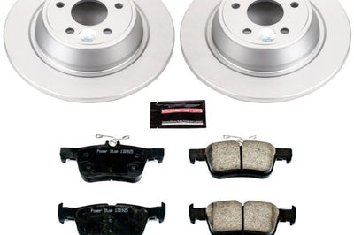 PowerStop Power Stop 13-19 Ford Fusion Rear Z17 Evolution Geomet Coated Brake Kit - Brakes Rotors & Pads