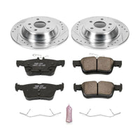 PowerStop Power Stop 13-19 Ford Fusion Rear Z23 Evolution Sport Brake Kit - Brakes Rotors & Pads