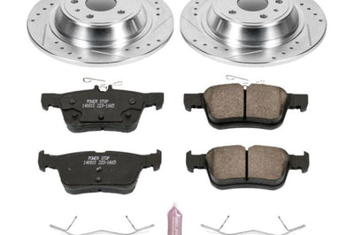 PowerStop Power Stop 13-19 Ford Fusion Rear Z23 Evolution Sport Brake Kit - Brakes Rotors & Pads