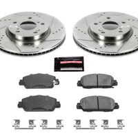 PowerStop Power Stop 13-19 Honda Accord Front Z23 Evolution Sport Brake Kit - Brakes Rotors & Pads