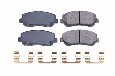 PowerStop Power Stop 13-19 Mazda CX-5 Front Z17 Evolution Ceramic Brake Pads w/Hardware - Brakes Rotors &