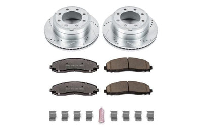 PowerStop Power Stop 13-22 Ford F-350 Super Duty Rear Z36 Truck & Tow Brake Kit - Brakes Rotors Pads