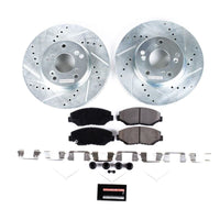 PowerStop Power Stop 14-15 Acura ILX Front Z23 Evolution Sport Brake Kit - Brakes Rotors & Pads