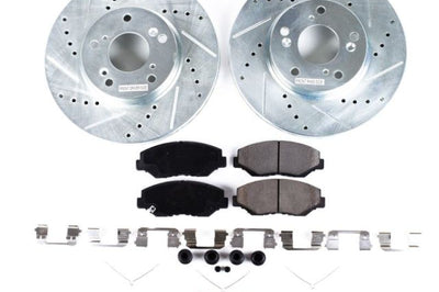 PowerStop Power Stop 14-15 Acura ILX Front Z23 Evolution Sport Brake Kit - Brakes Rotors & Pads