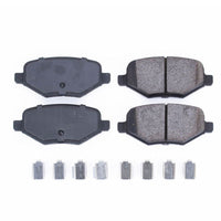 PowerStop Power Stop 14-15 Ford Edge Rear Z17 Evolution Ceramic Brake Pads w/Hardware - Brakes Rotors &