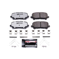 PowerStop Power Stop 14-16 Acura MDX Rear Z36 Truck & Tow Brake Pads w/Hardware - Brakes Rotors