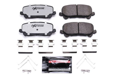 PowerStop Power Stop 14-16 Acura MDX Rear Z36 Truck & Tow Brake Pads w/Hardware - Brakes Rotors