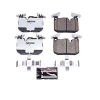 PowerStop Power Stop 14-16 BMW 228i Front Z26 Extreme Street Brake Pads w/Hardware - Brakes Rotors &