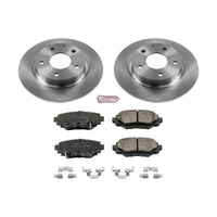 PowerStop Power Stop 14-16 Mazda 3 Rear Autospecialty Brake Kit - Brakes Rotors & Pads