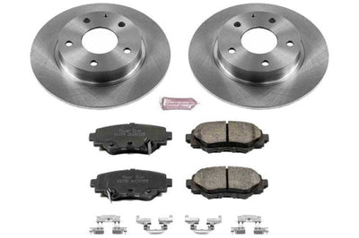 PowerStop Power Stop 14-16 Mazda 3 Rear Autospecialty Brake Kit - Brakes Rotors & Pads