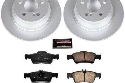 PowerStop Power Stop 14-16 Mercedes-Benz E250 Rear Z23 Evolution Sport Coated Brake Kit - Brakes Rotors & Pads