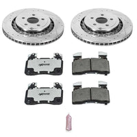 PowerStop Power Stop 14-17 Chevrolet SS Front Z26 Street Warrior Brake Kit - Brakes Rotors & Pads