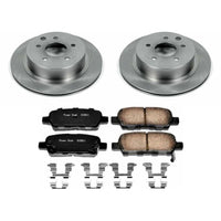 PowerStop Power Stop 14-17 Nissan Juke Rear Autospecialty Brake Kit - Brakes Rotors & Pads