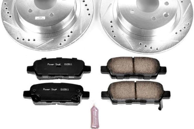 PowerStop Power Stop 14-17 Nissan Juke Rear Z23 Evolution Sport Brake Kit - Brakes Rotors & Pads