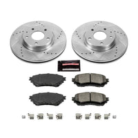 PowerStop Power Stop 14-18 Mazda 6 Front Z23 Evolution Sport Brake Kit - Brakes Rotors & Pads