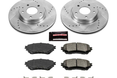 PowerStop Power Stop 14-18 Mazda 6 Front Z23 Evolution Sport Brake Kit - Brakes Rotors & Pads