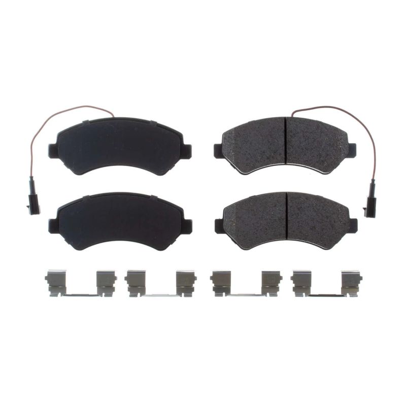 PowerStop Power Stop 14-18 Ram ProMaster 1500 Front Z17 Evolution Ceramic Brake Pads w/Hardware - Brakes Rotors &