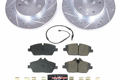 PowerStop Power Stop 14-19 BMW i3 Front Z23 Evolution Sport Brake Kit - Brakes Rotors & Pads
