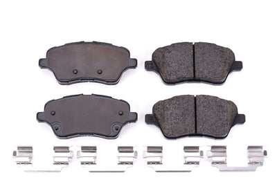 PowerStop Power Stop 14-19 Ford Fiesta Front Z17 Evolution Ceramic Brake Pads w/Hardware - Brakes Rotors &