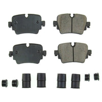 PowerStop Power Stop 14-19 Jaguar F-Type Rear Z17 Evolution Ceramic Brake Pads w/Hardware - Brakes Rotors &