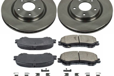 PowerStop Power Stop 14-19 Nissan Rogue Front Autospecialty Brake Kit - Brakes Rotors & Pads