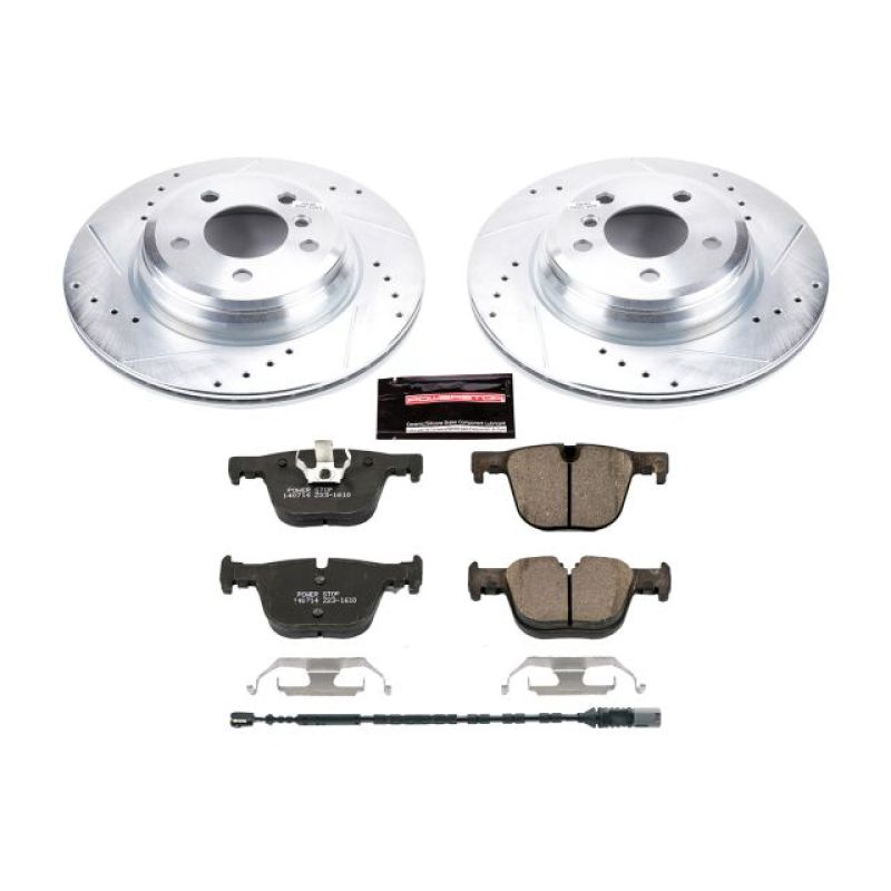 PowerStop Power Stop 15-16 BMW 328i xDrive Rear Z23 Evolution Sport Brake Kit - Brakes Rotors & Pads
