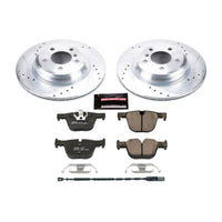 PowerStop Power Stop 15-16 BMW 328i xDrive Rear Z23 Evolution Sport Brake Kit - Brakes Rotors & Pads