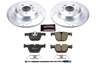 PowerStop Power Stop 15-16 BMW 328i xDrive Rear Z23 Evolution Sport Brake Kit - Brakes Rotors & Pads
