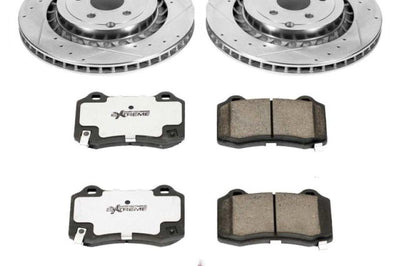 PowerStop Power Stop 15-17 Chevrolet SS Rear Z26 Street Warrior Brake Kit - Brakes Rotors & Pads