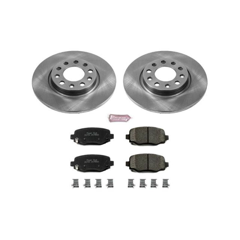 PowerStop Power Stop 15-17 Chrysler 200 Rear Autospecialty Brake Kit - Brakes Rotors & Pads