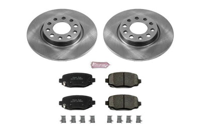 PowerStop Power Stop 15-17 Chrysler 200 Rear Autospecialty Brake Kit - Brakes Rotors & Pads