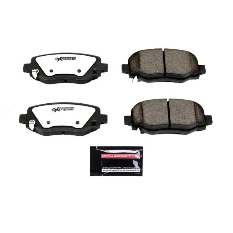 PowerStop Power Stop 15-17 Chrysler 200 Rear Z36 Truck & Tow Brake Pads w/Hardware - Brakes Rotors