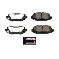 PowerStop Power Stop 15-17 Chrysler 200 Rear Z36 Truck & Tow Brake Pads w/Hardware - Brakes Rotors